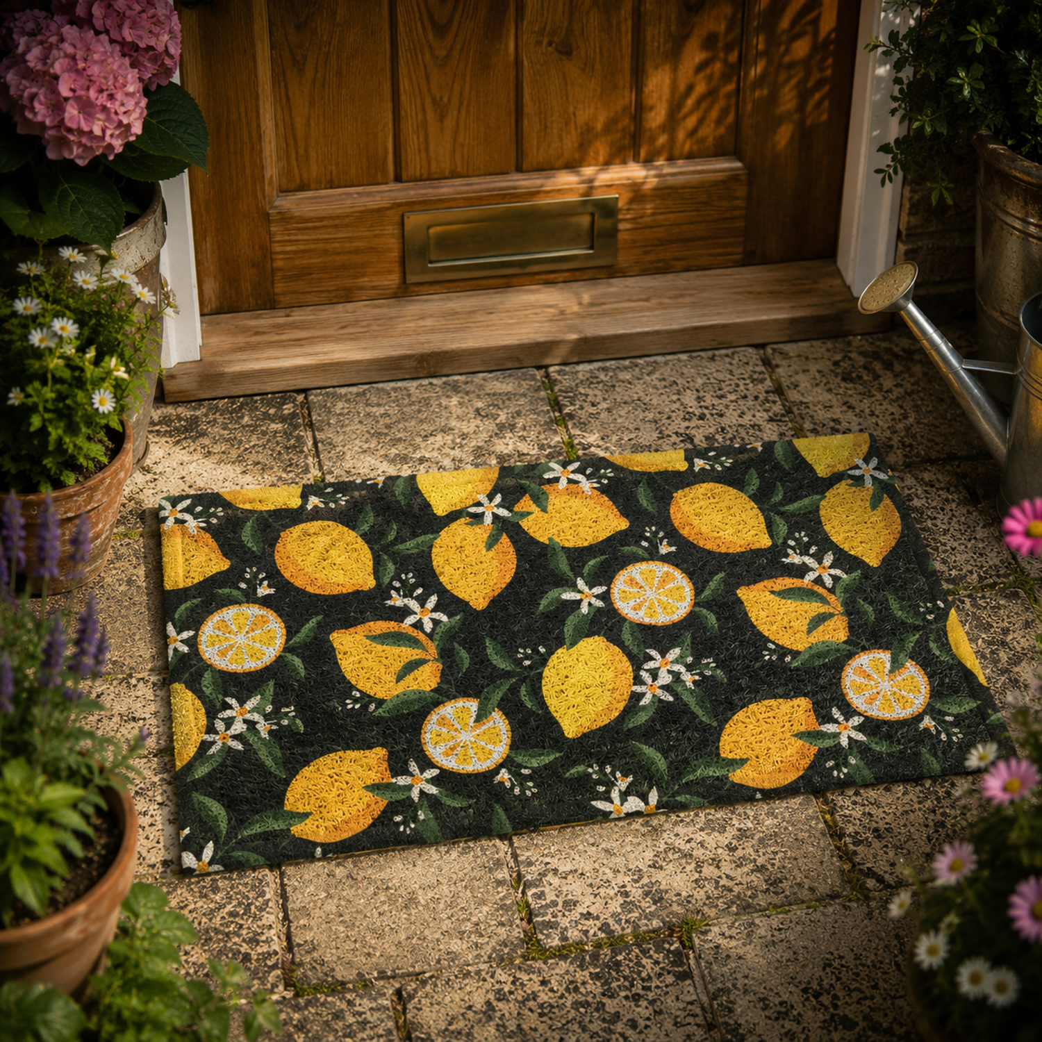 Dørmåtte 'Lemons' (70 x 40 cm)